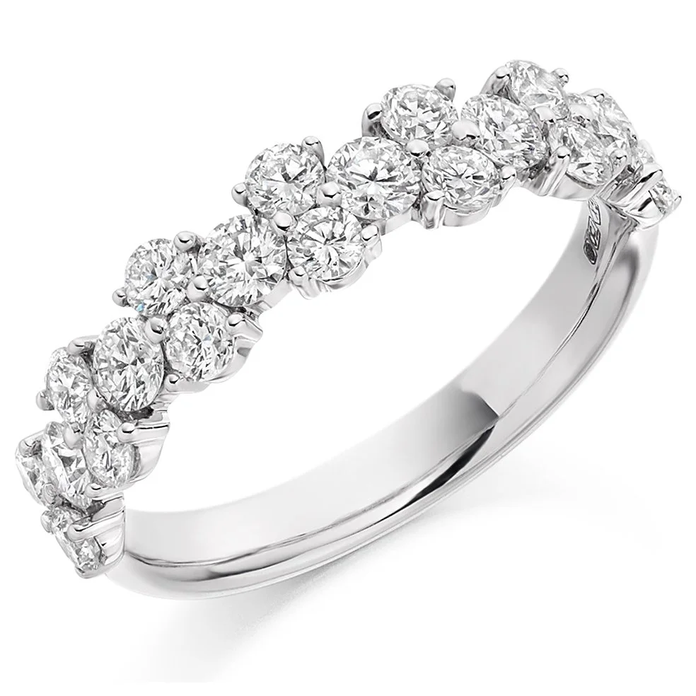 Fancy Diamond Eternity Ring by CS - SAVE £1580!