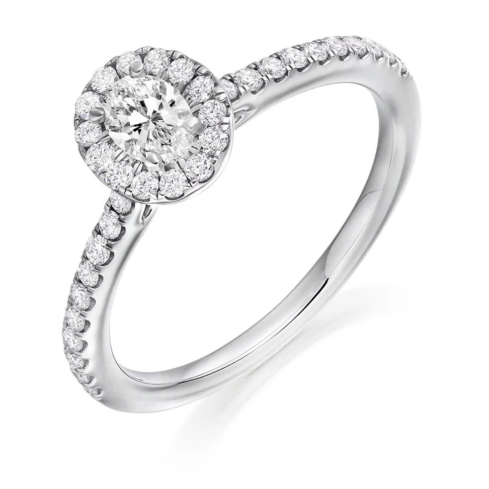 Oval Diamond Engagement Ring by CS - SAVE £1340!