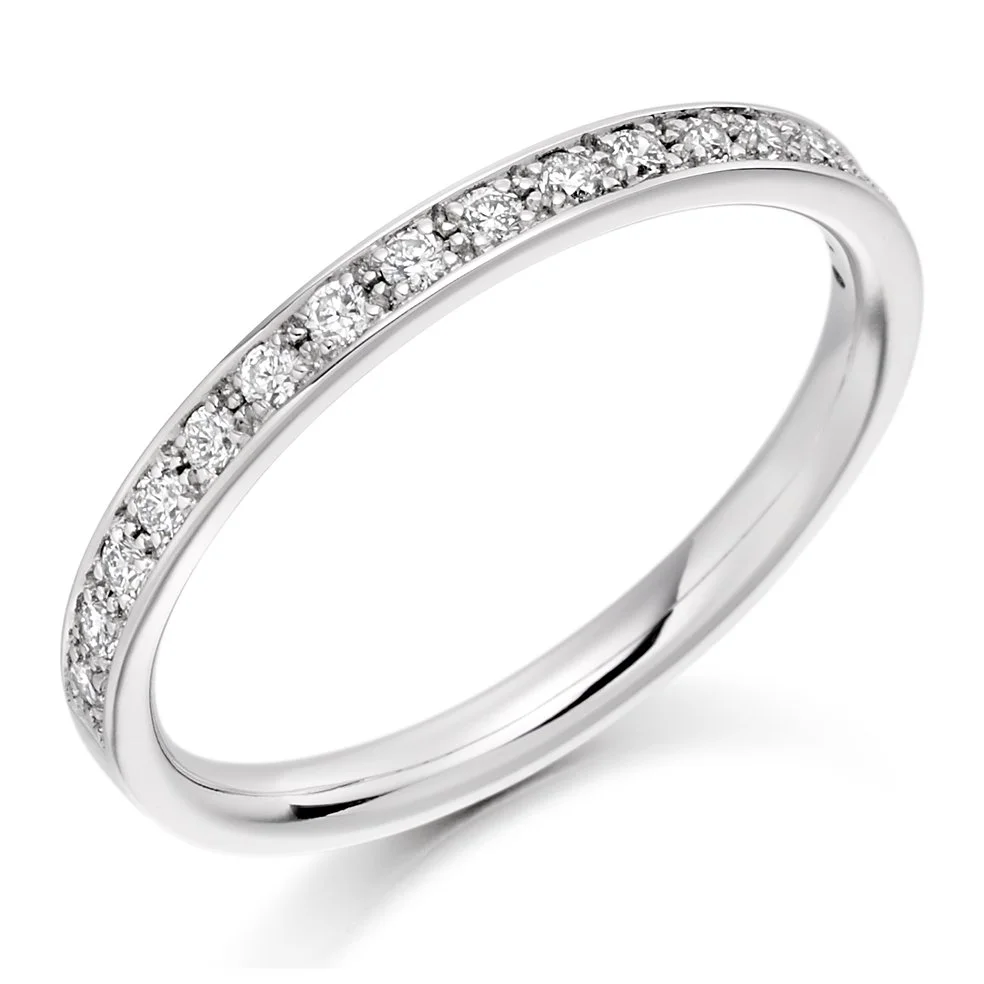 Slim, Elegant Diamond Eternity Ring - SAVE £510!