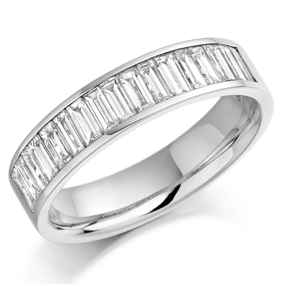 Baguette-Cut Diamond Eternity Ring - SAVE £2530!