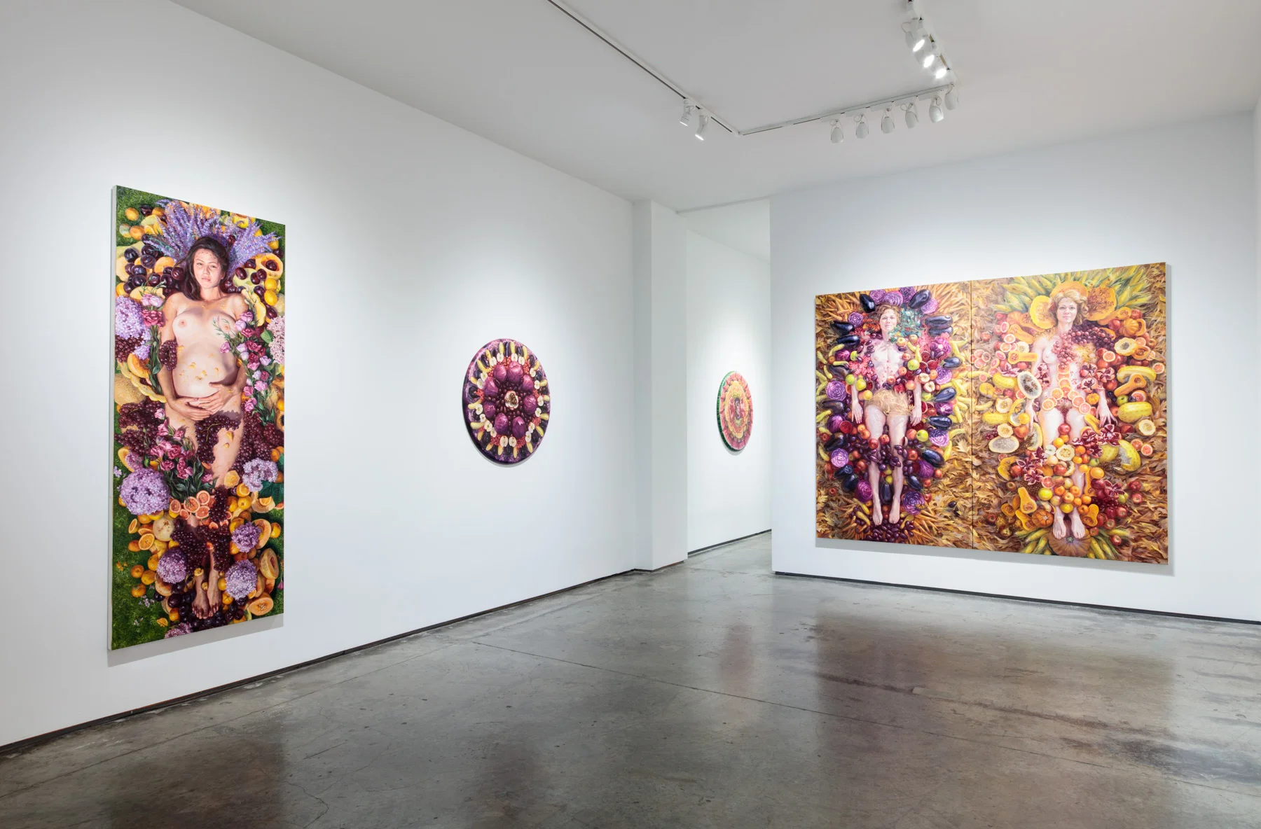 Paintings by Alonsa Guevara at Anna Zorina Gallery, New York
