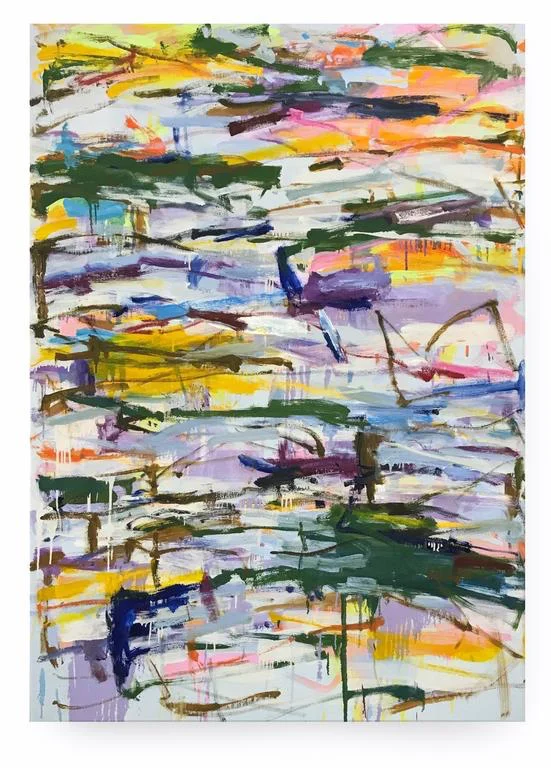 KIKUO SAITO , Kikuo Saito, Blueher , 2014, oil on canvas, 66.75 x 47.5 in