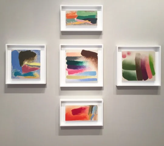 Friedel Dzubas sketches on view at ArtMiami