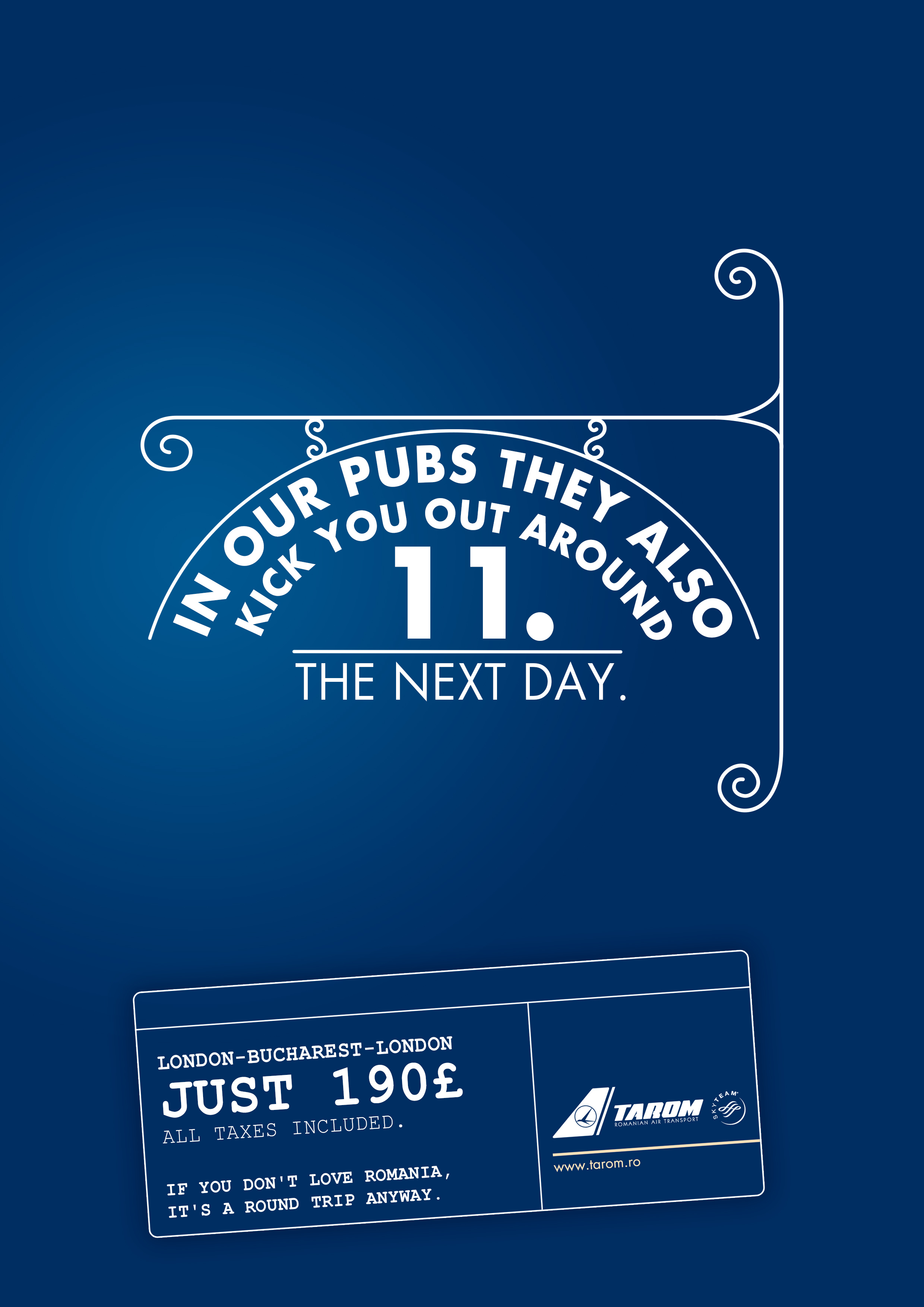  client: TAROM  agency: PUBLICIS Romania 