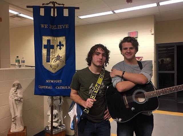 Seniors - Jonathan Rust and Kevin Drohan