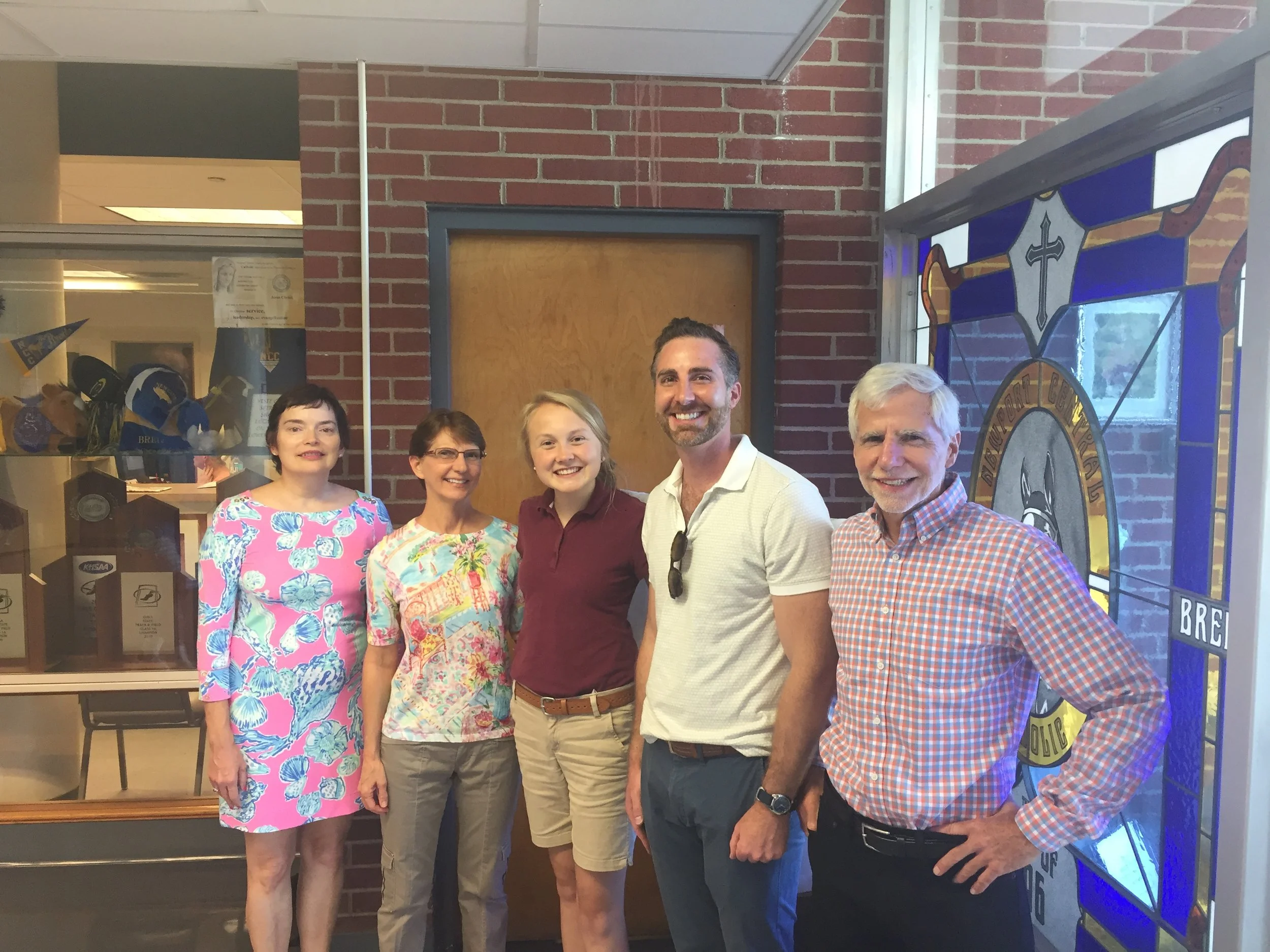 NCCHS Senior Sarah Krebs recipient of Len and Charlotte Geiger Memorial Scholarship.