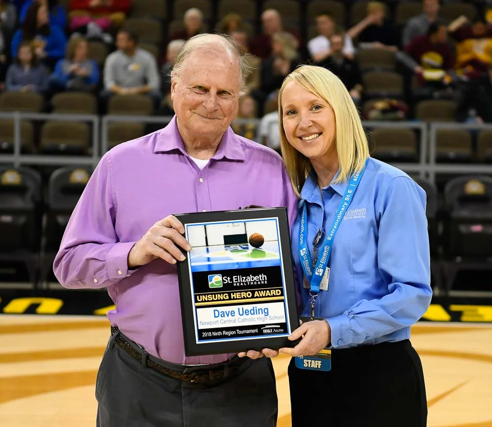 Congratulations to Mr. Dave Ueding who is a recipient of the 2018 St. Elizabeth Unsung Hero Award. 