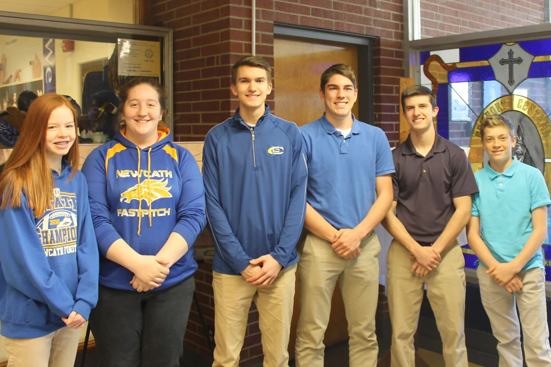 The following juniors selected as Governor's Scholars: Grace Hatfield - daughter of Tony and Amy Hatfield of St. Joseph Parish Mary (Maisy) Miglio – daughter of Tony and Betsy Miglio of St. Bernard Parish Dylan Johnson - son of Paul and Lisa Johnson of St. Joseph Parish Damian Schwarber - son of Doug and Maureen Schwarber of St. Catherine Parish Luke Grothaus - son of Jim and Patty Grothaus of St. Therese Parish Joseph Whelan – son of Mike and Christine Whelan of St. Joseph Parish