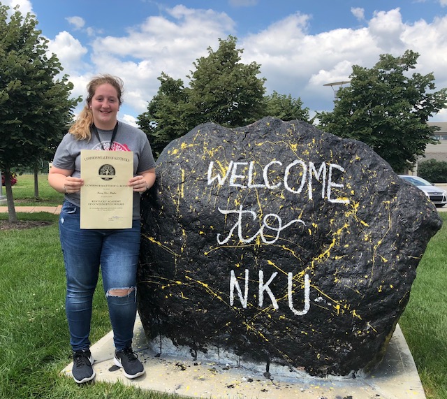 Mary (Maisy) Miglio at Northern Kentucky University