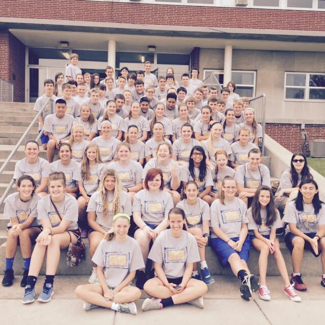 Class of 2019, as freshman students......now current seniors. 