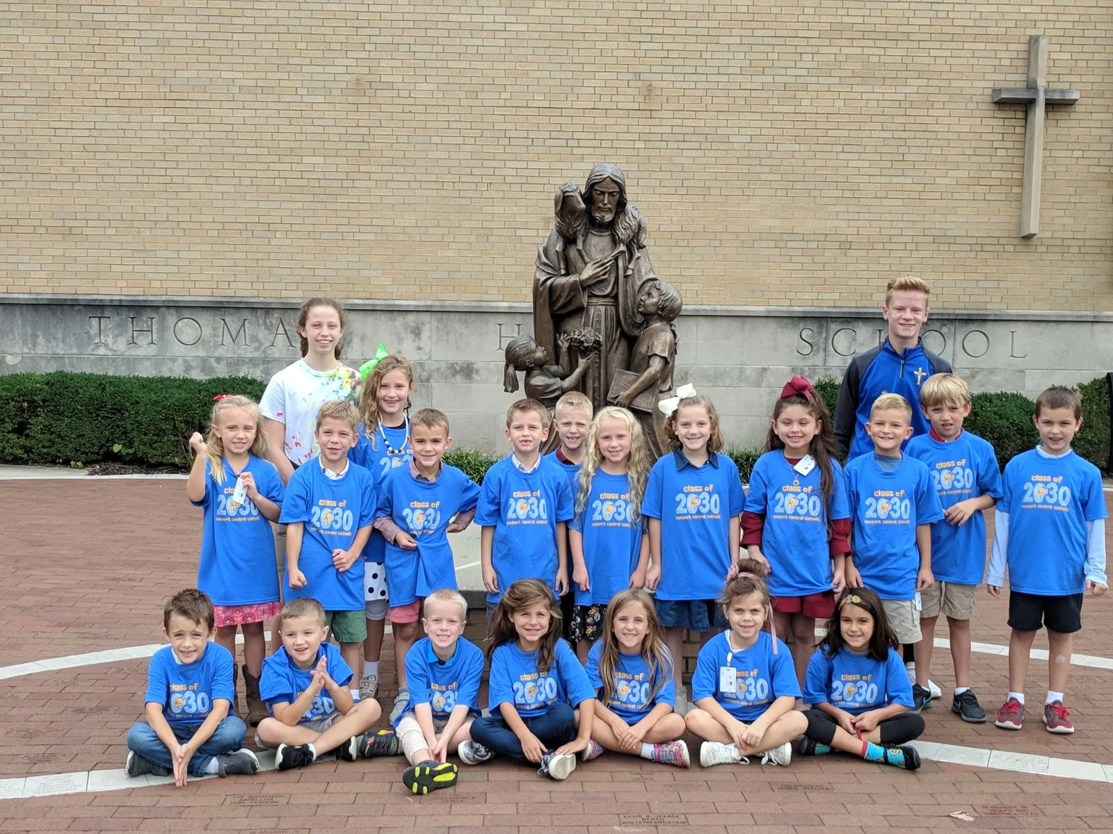 St. Thomas First Graders.