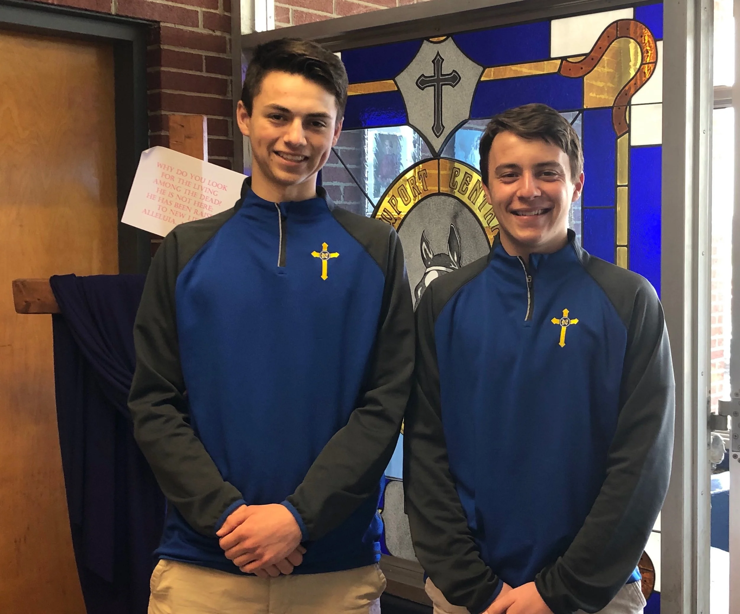 Jacob Frisk and Jonah Krebs have been selected to represent NCC in the Governor's Scholar Program this summer.