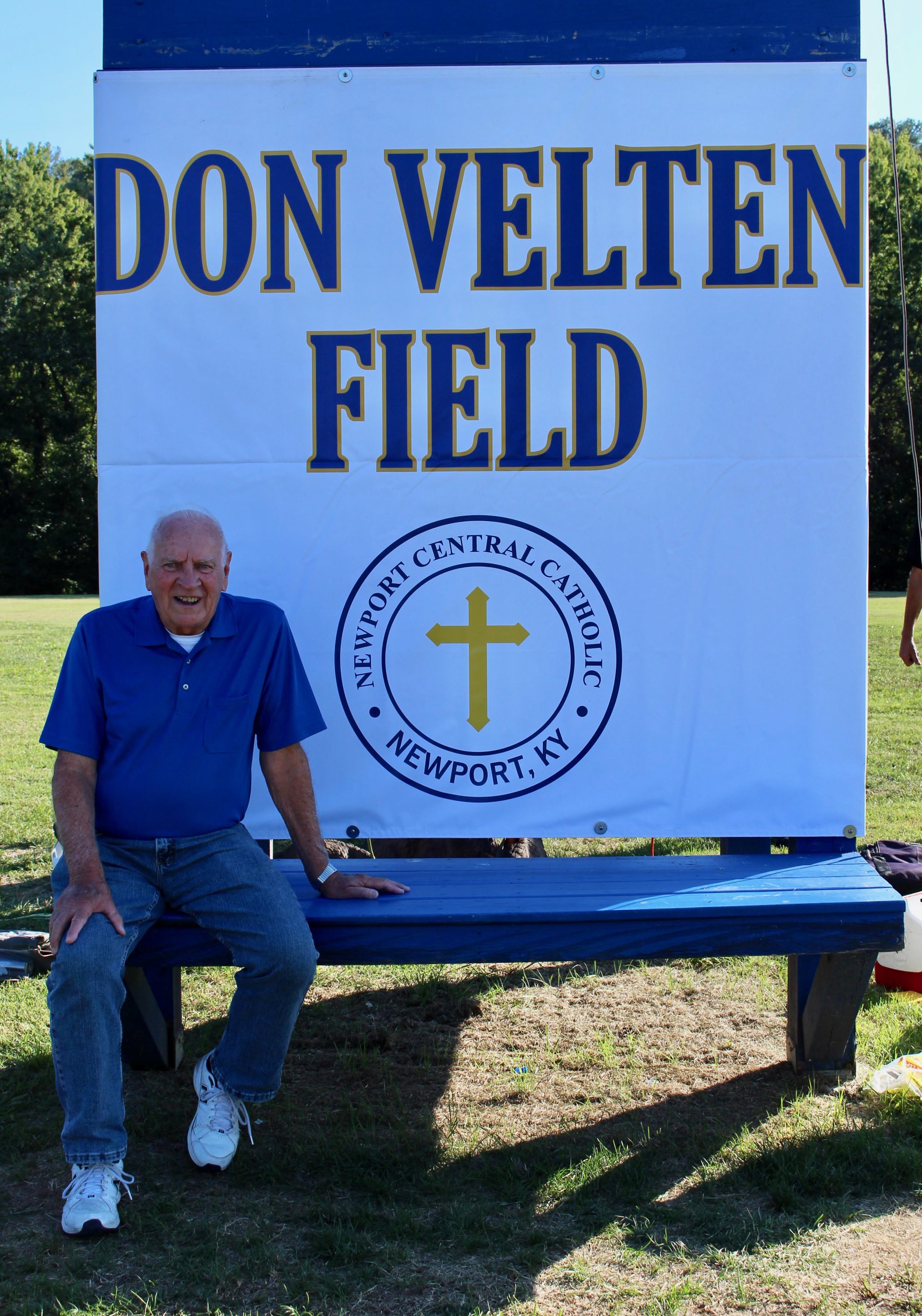 Don Velten was the first girls coach at Newport Central Catholic when the program began in 1985.