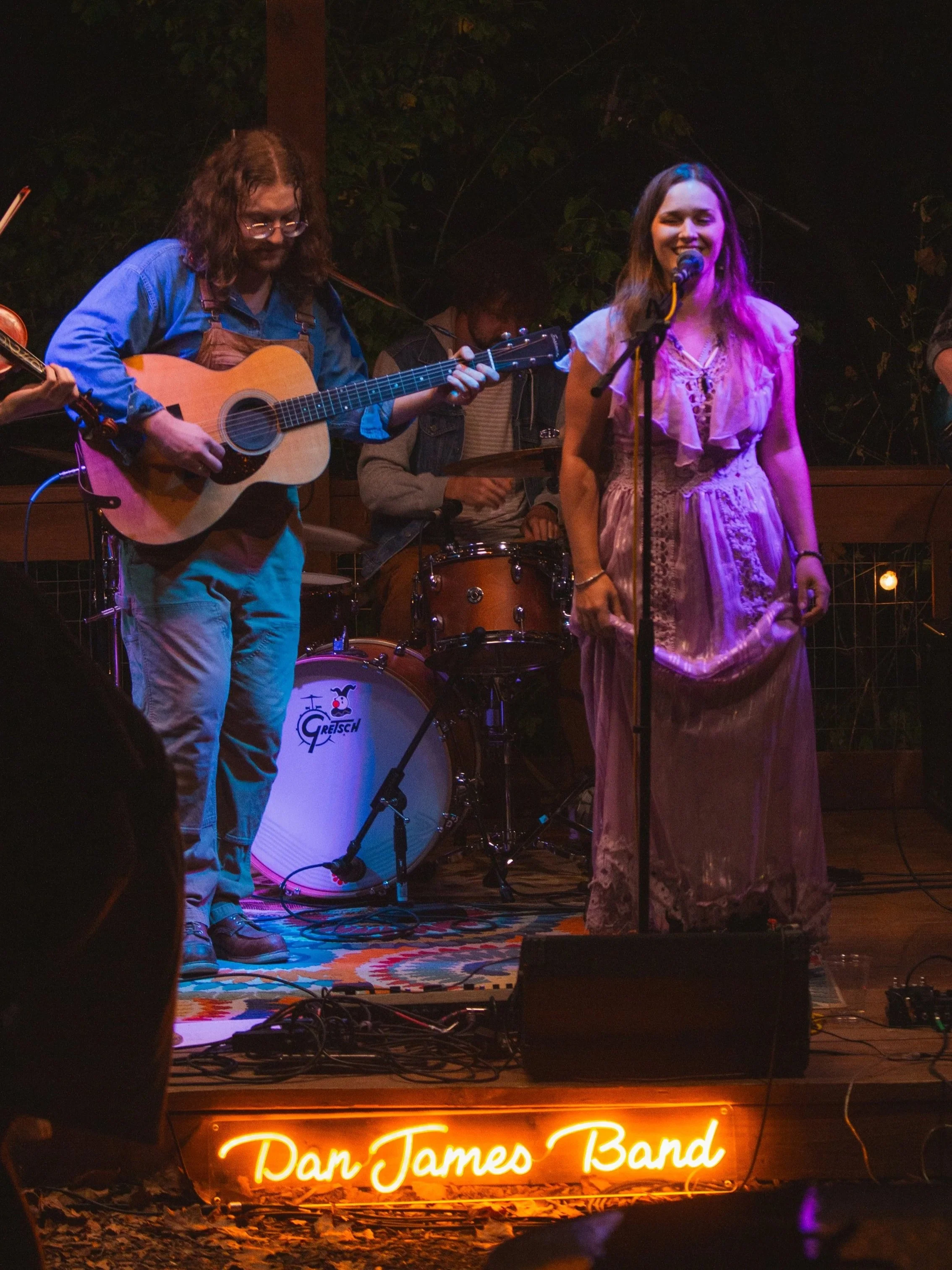 Dan James Band with Jess Estienne perform at The River House
