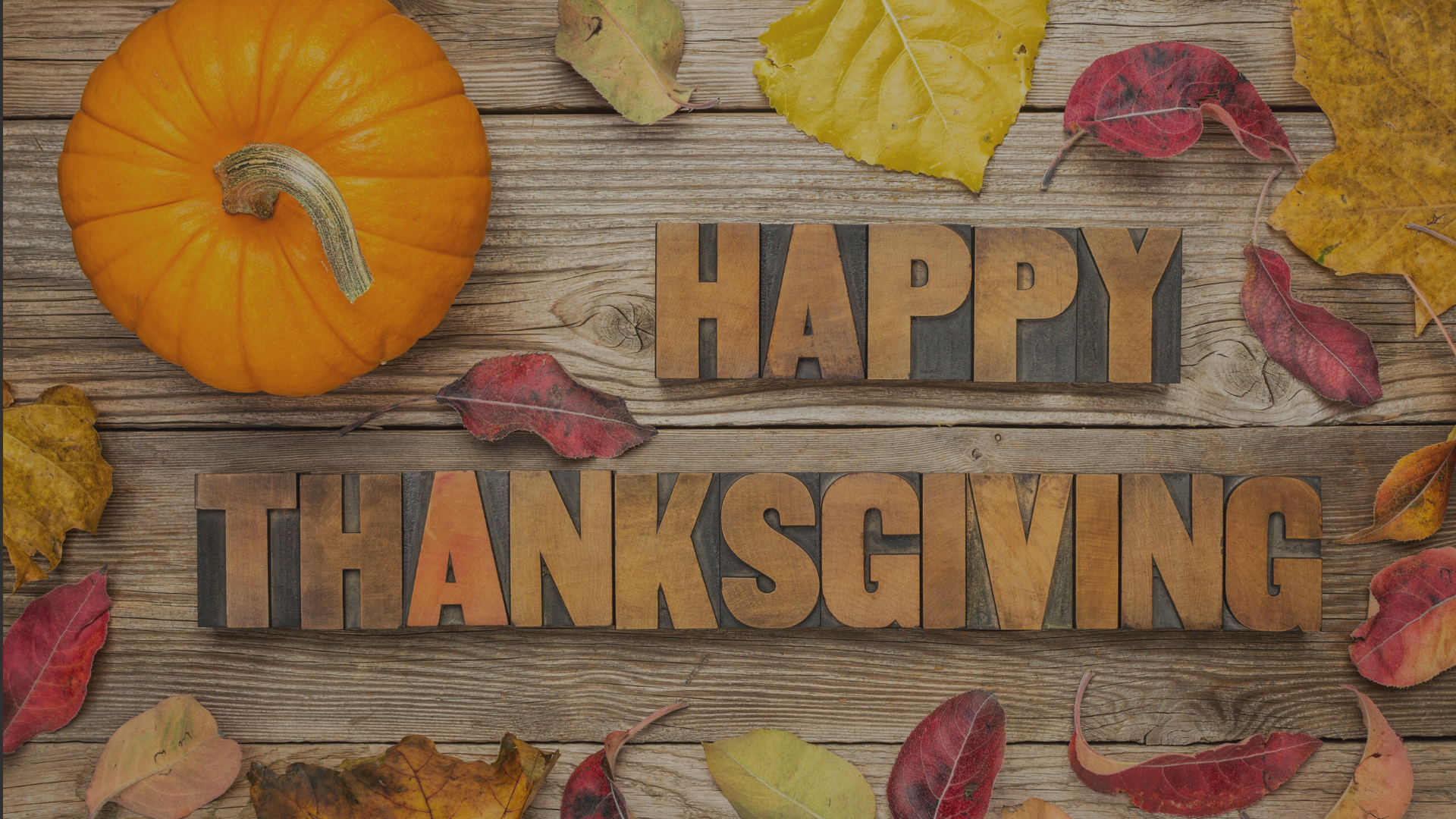 Closed for Thanksgiving