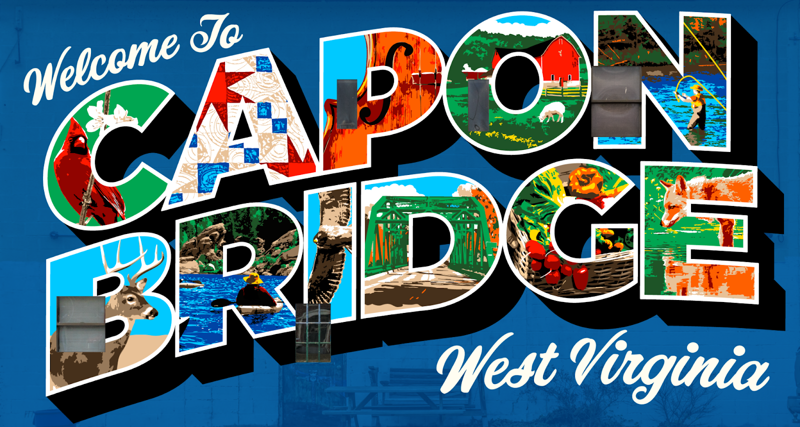 Community Art: Paint the Welcome Mural at CB EMS building