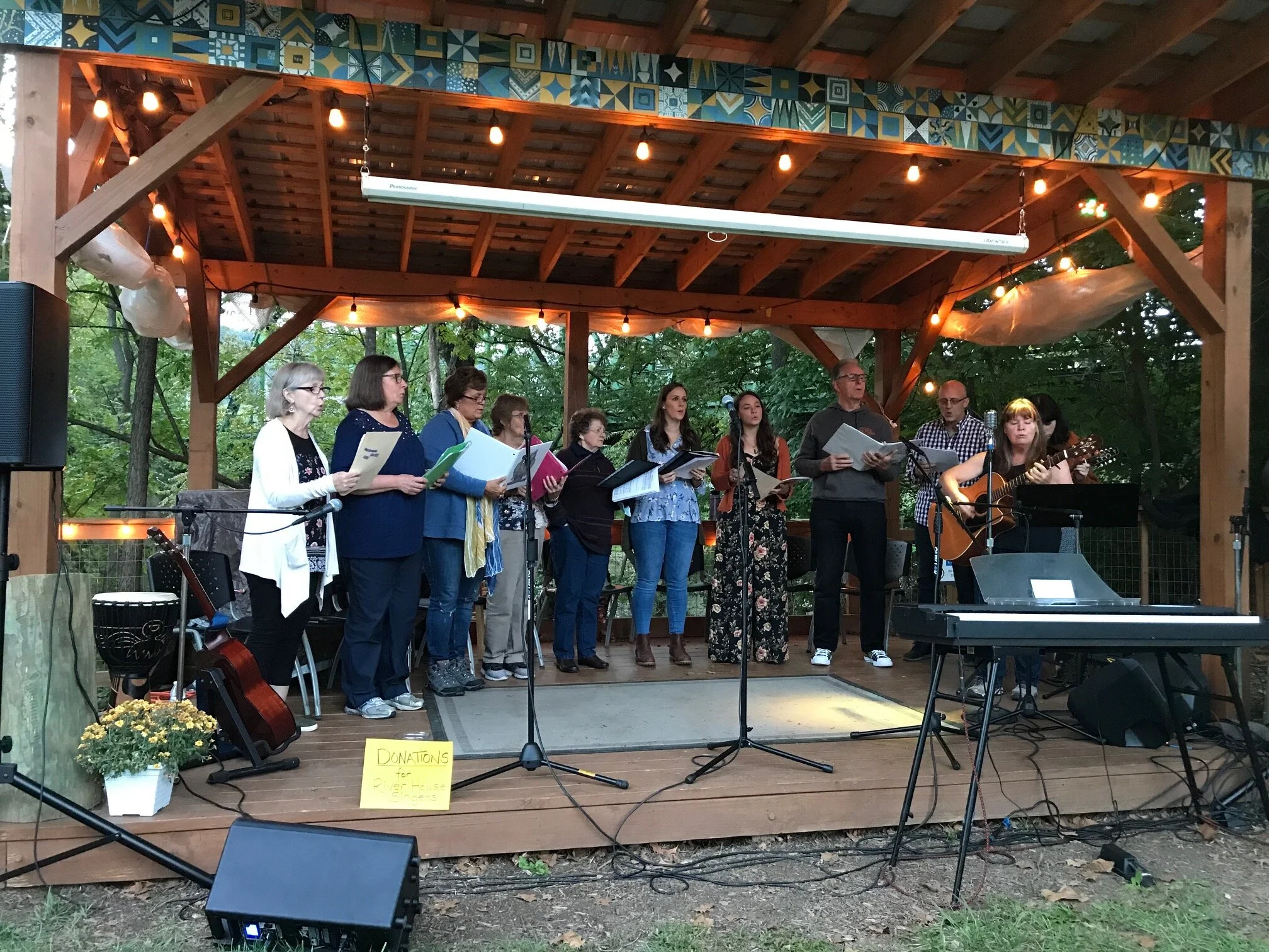The River House Singers Choir Practice