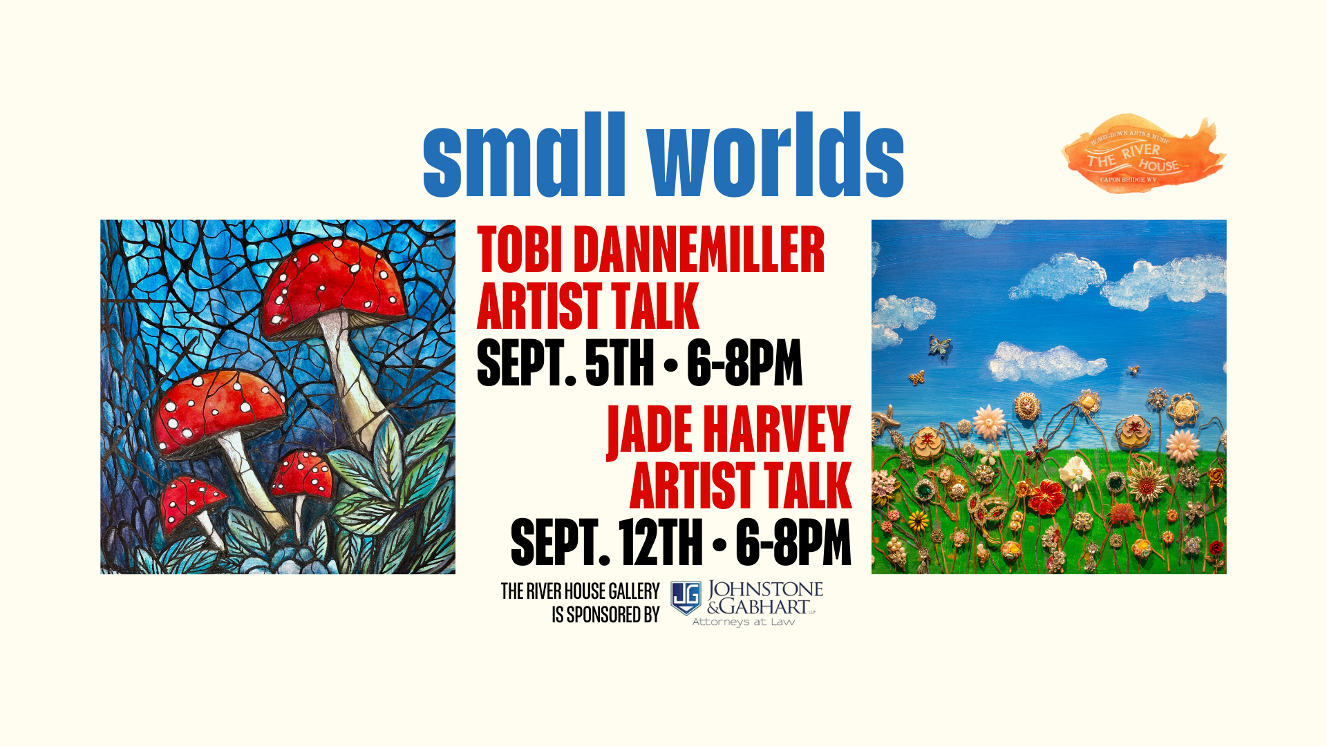 Artist Talk: Small Worlds - Tobi Dannemiller