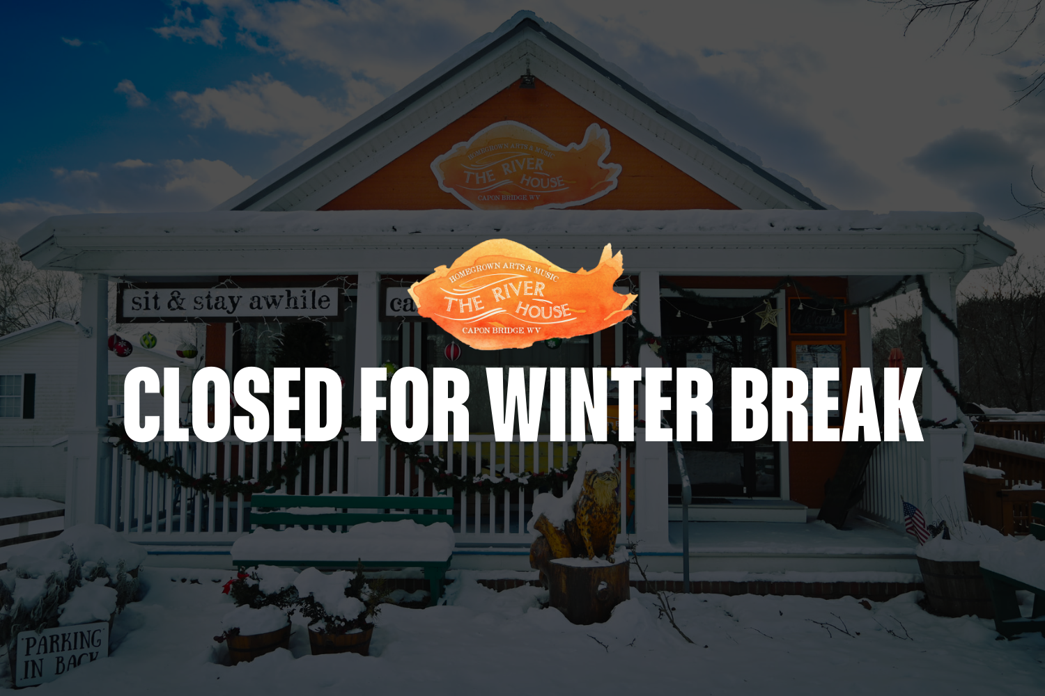 Cafe Closed for Winter Break
