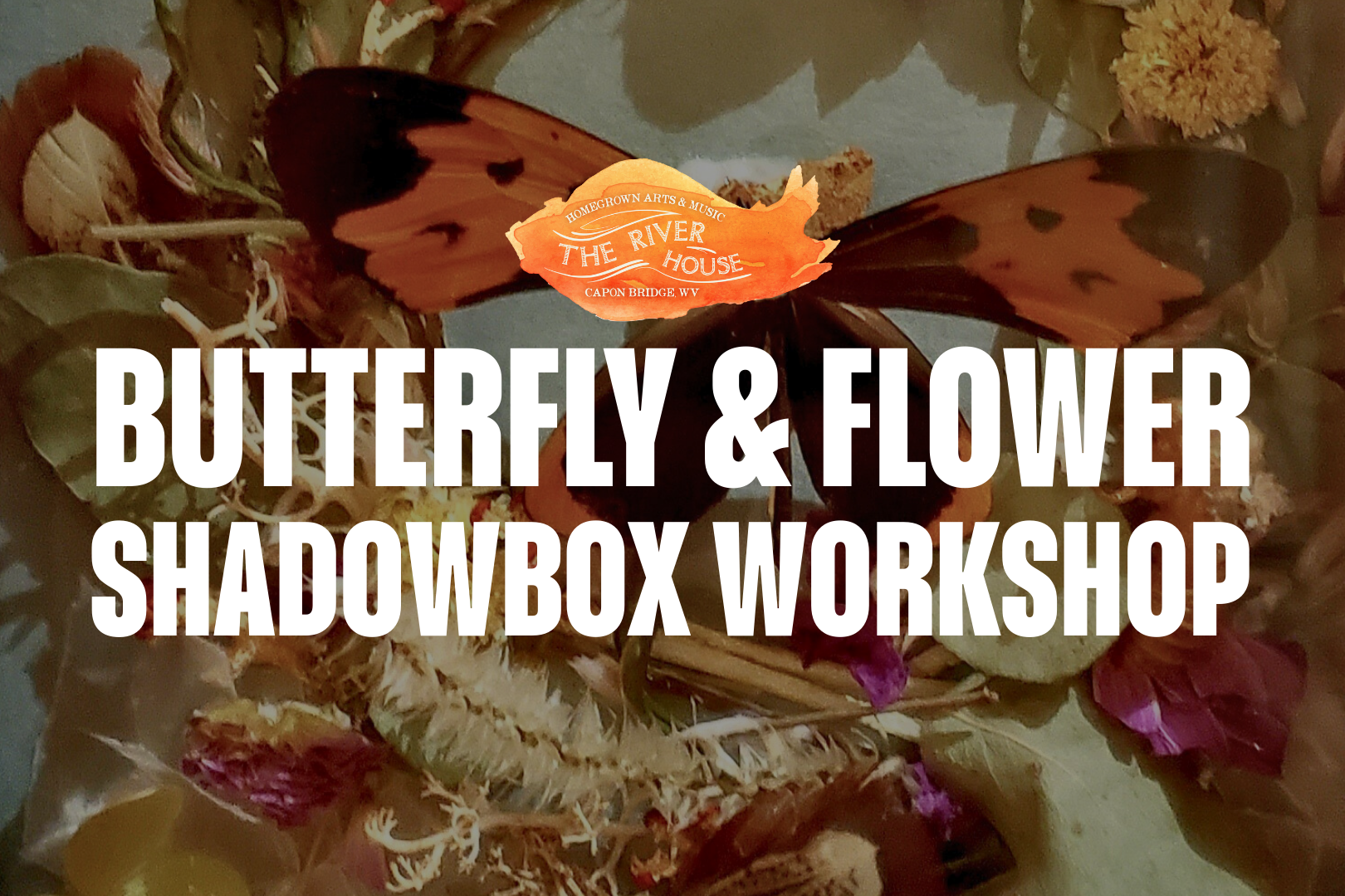 Butterfly &amp; Flower Shadowbox Workshop