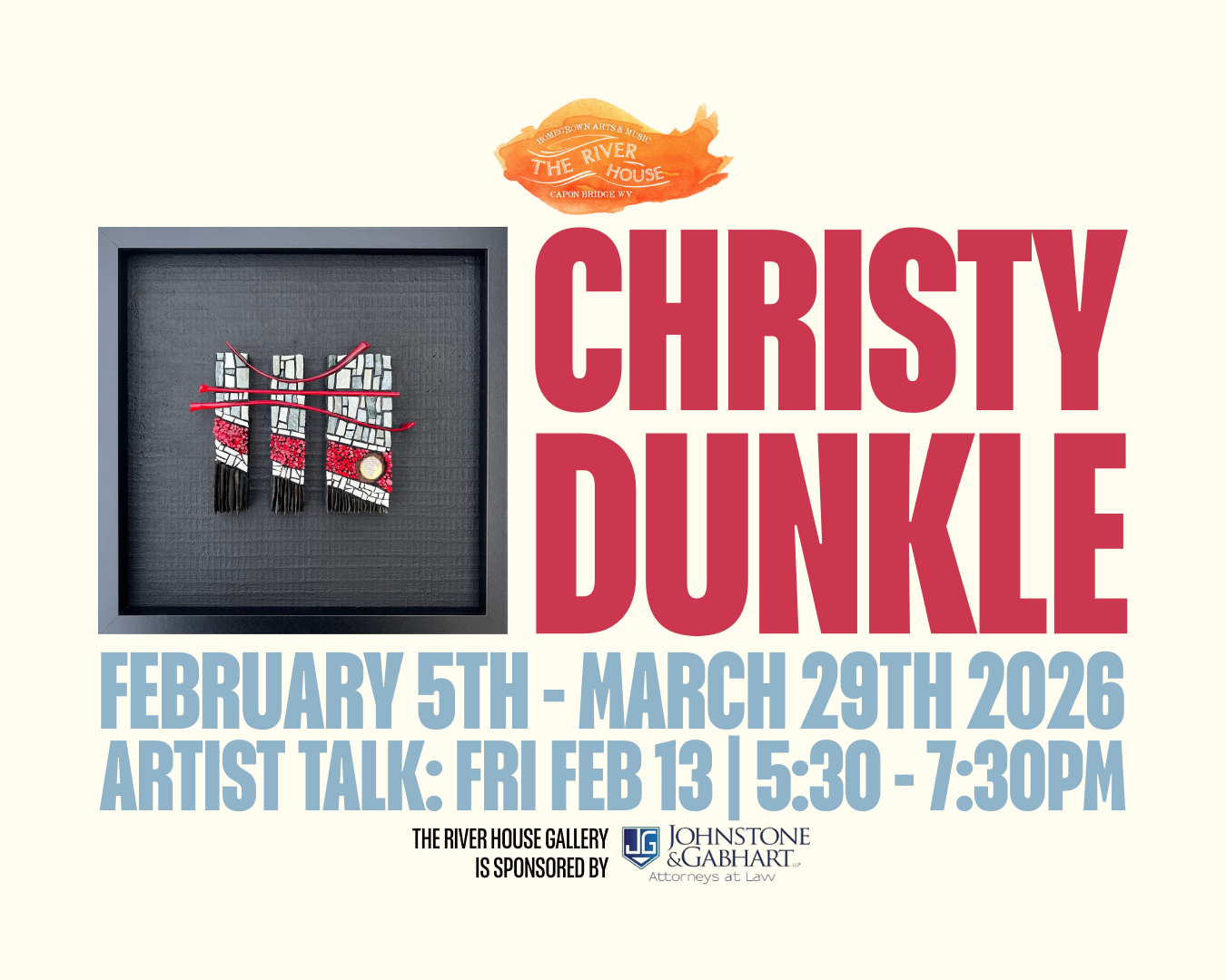 Artist Talk: Christ Dunkle