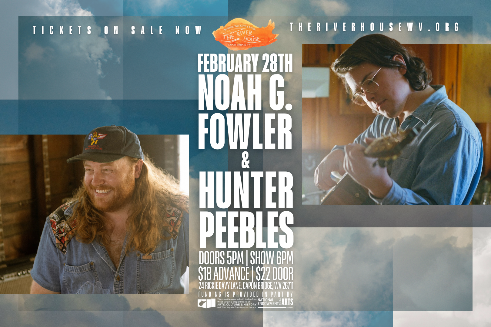 Concert: Noah G. Fowler &amp; Hunter Peebles
