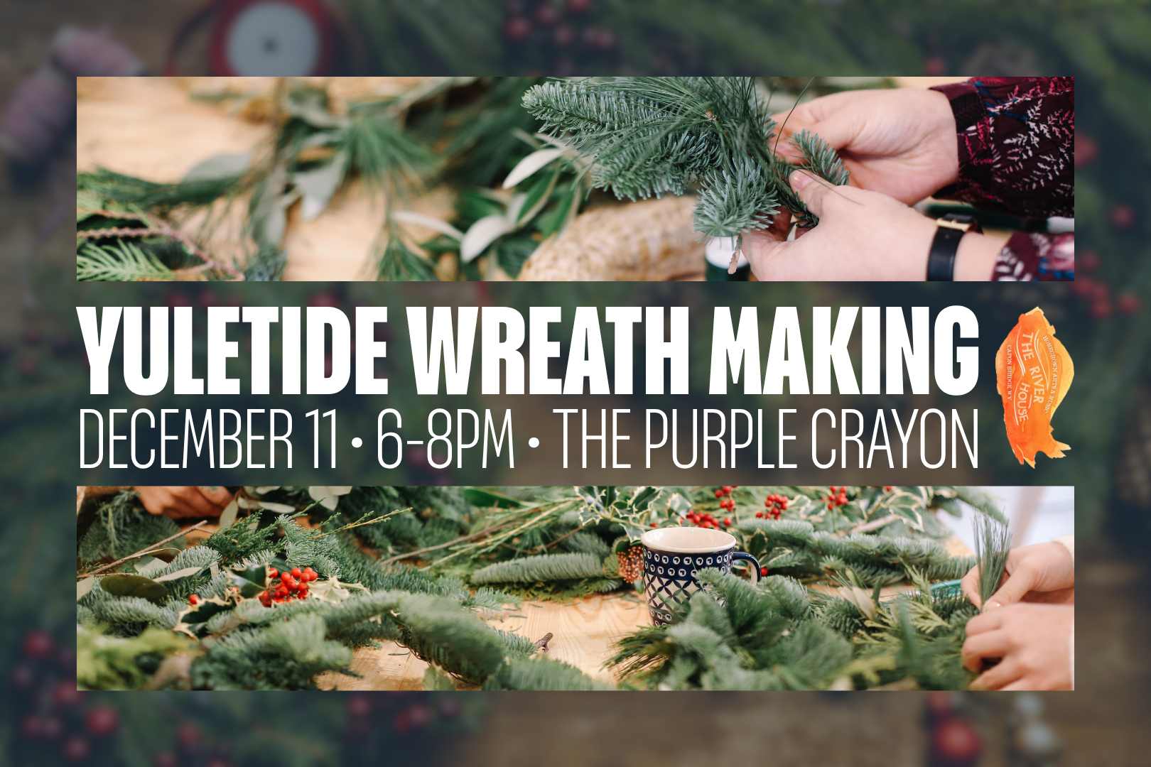 Yuletide Wreath Making