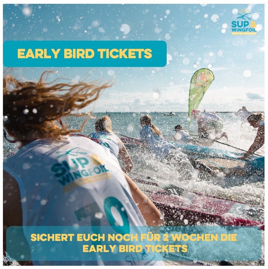 Early Bird Tickets 🦅⁠
⁠
Ihr habt noch zwei Woche Zeit, um euch die Tickets f&uuml;r den Camping Bereich und die Races zum Early Bird Rabatt zu sichern.⁠
⁠
Wer also noch kein Ticket hat, sollte schnellstm&ouml;glich zuschlagen.⁠
⁠
#supfestival #fehma