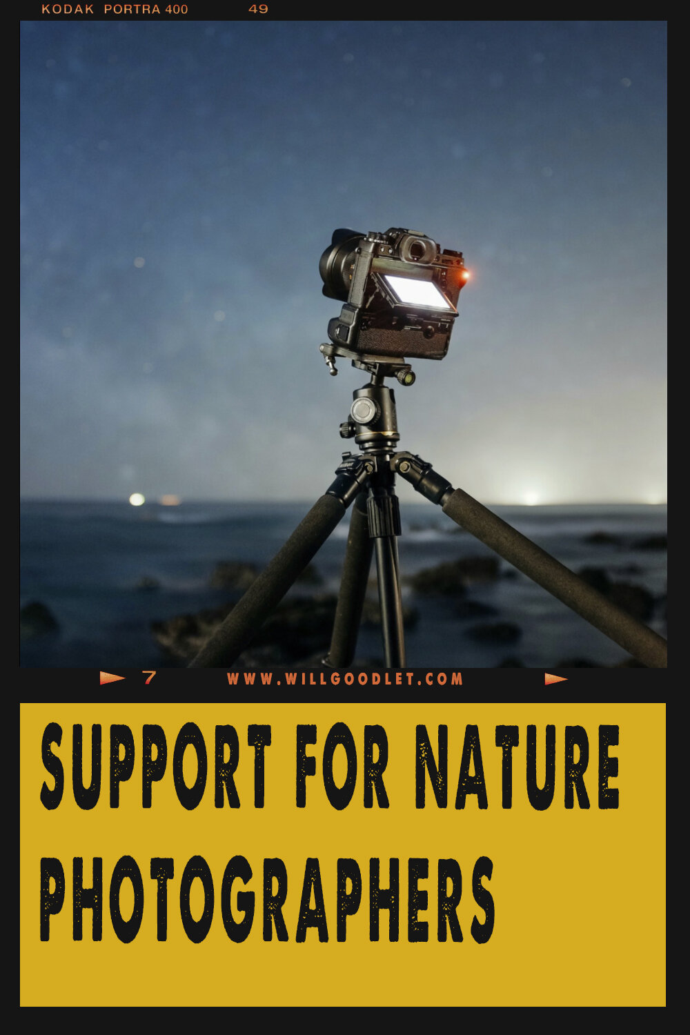 Van komfort Port Tripods & Support for Nature Photographers
