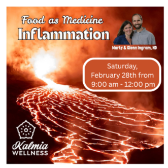 Food as Medicine for Inflammation with Marty and Glenn Ingram, ND