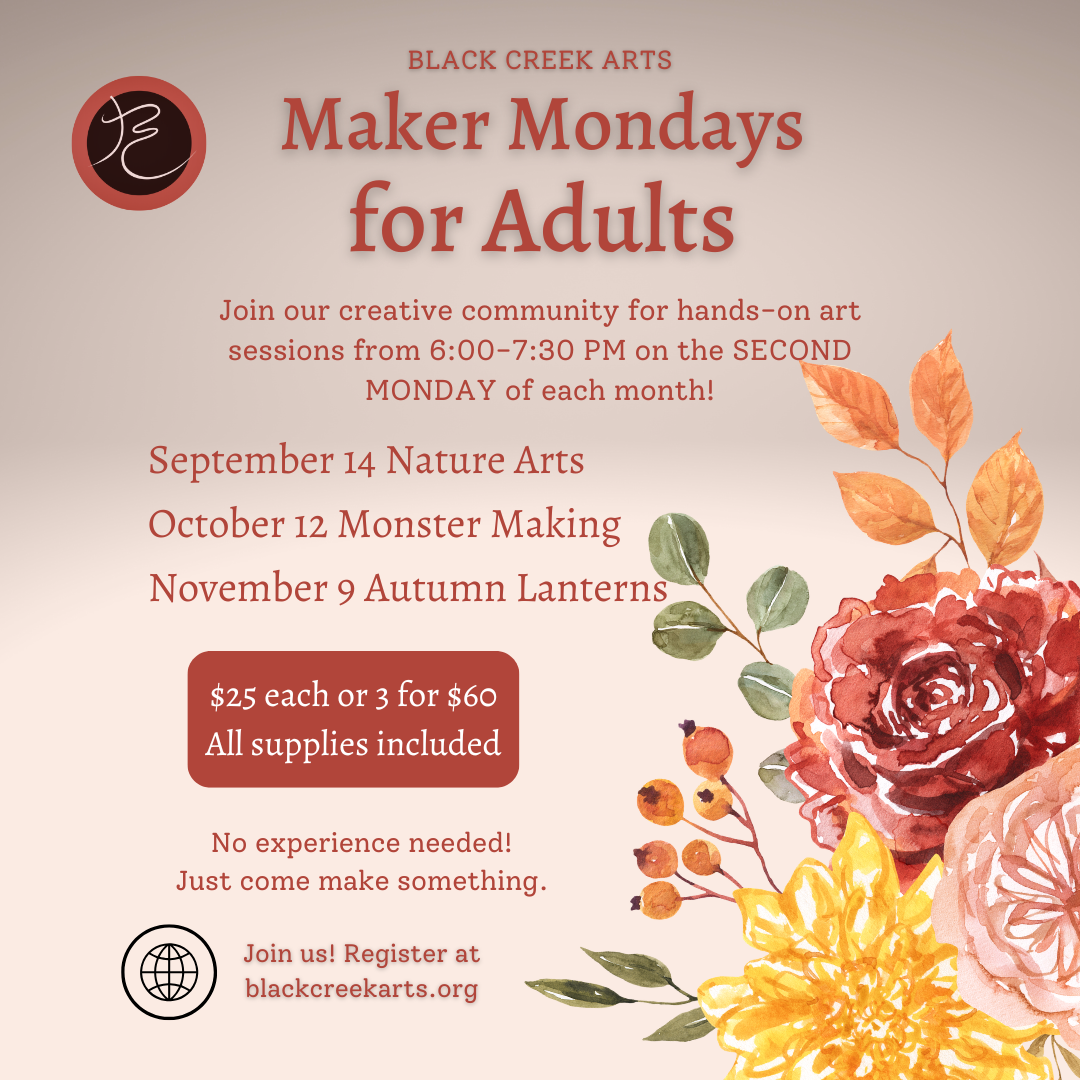 Maker Mondays for Adults with Ember Estridge