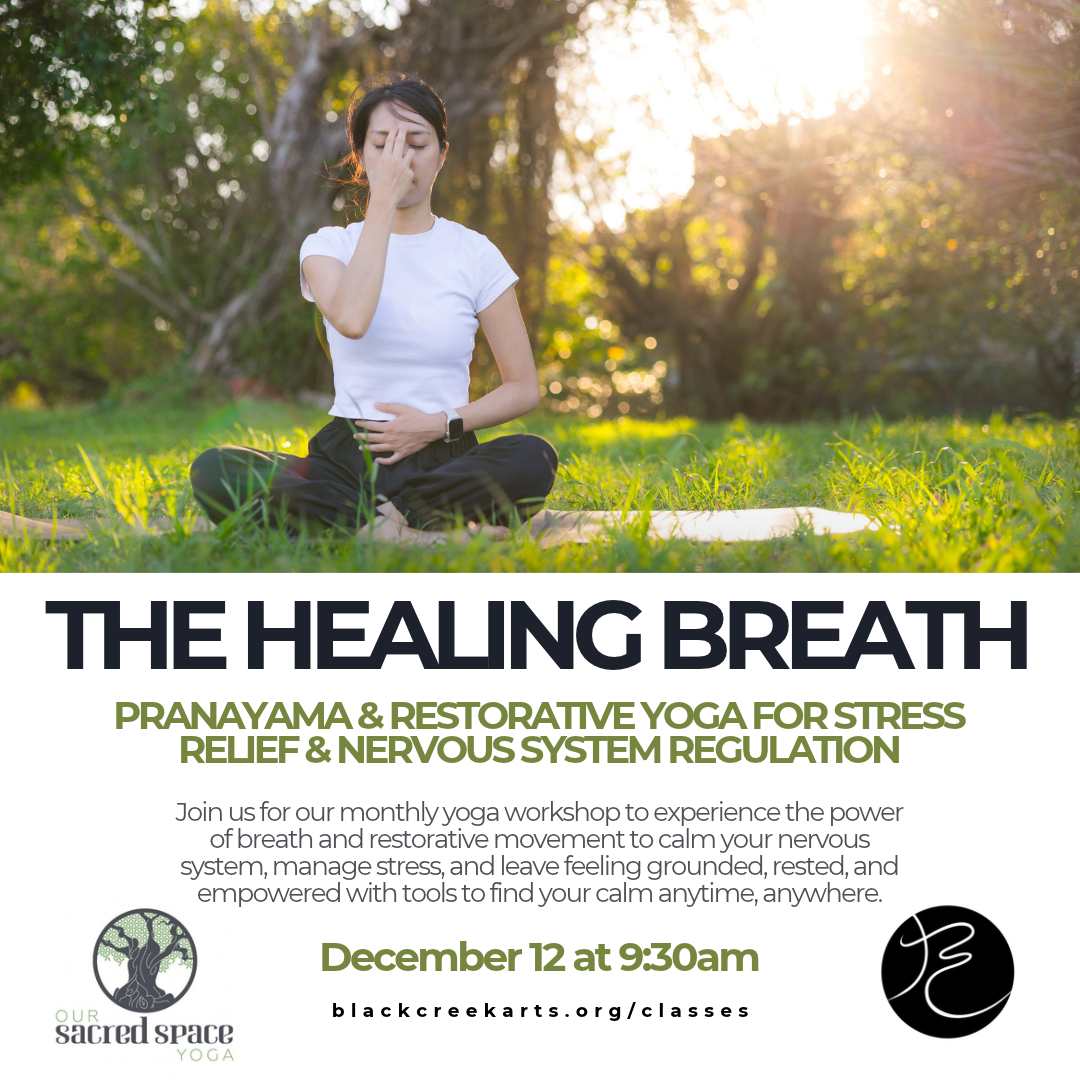 The Healing Breath: Pranayama &amp; Restorative Yoga for Stress Relief and Nervous System Regulation with Jamie Martell