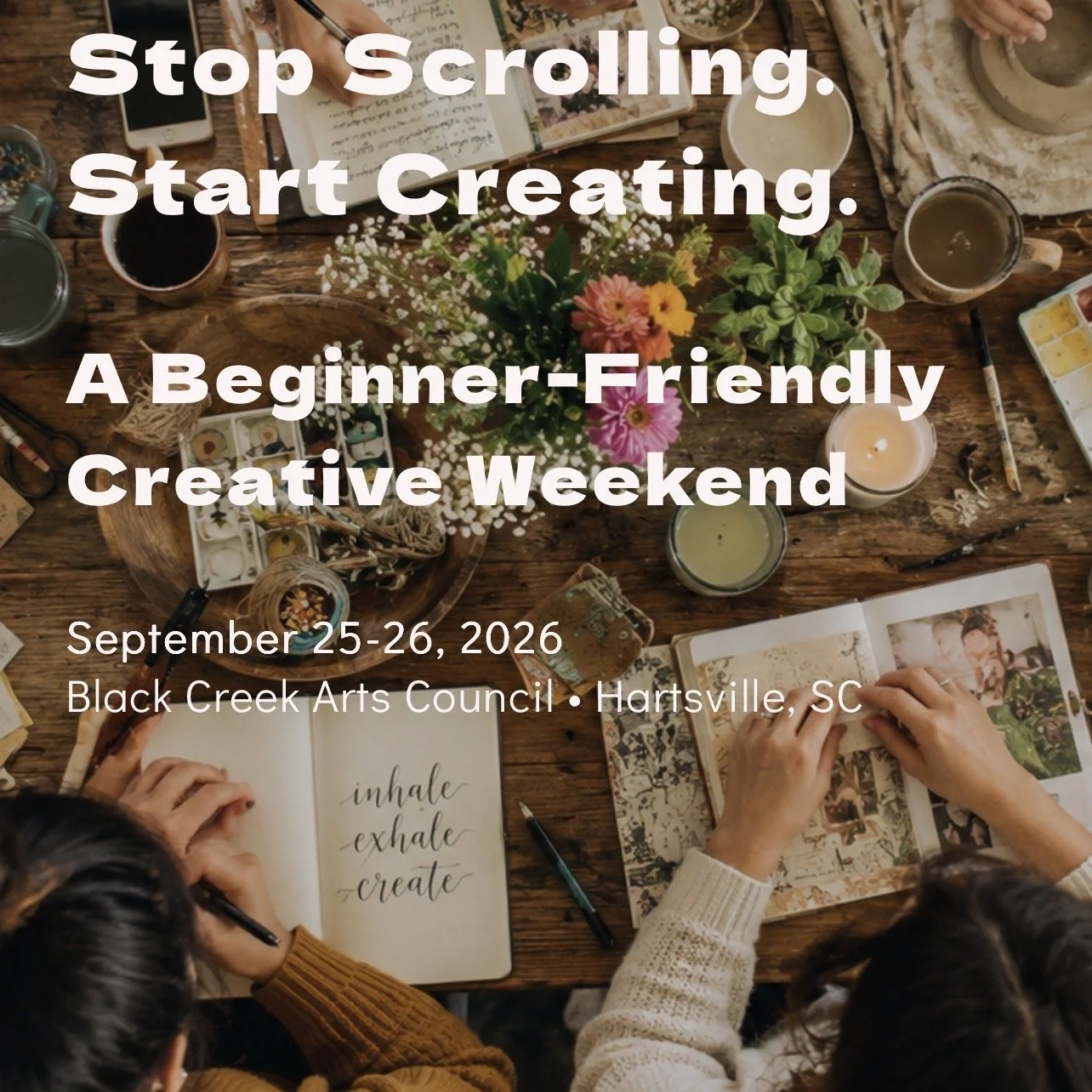 Stop Scrolling. Start Creating.