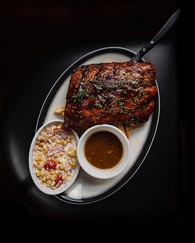When we heard @harrisoncornercafe had re-opened with dinner service added, we had to plan a day trip to Harrison. These ribs are one of the new menu items.
__
Next time you&rsquo;re in town you have to visit them for breakfast, lunch and dinner. Thes