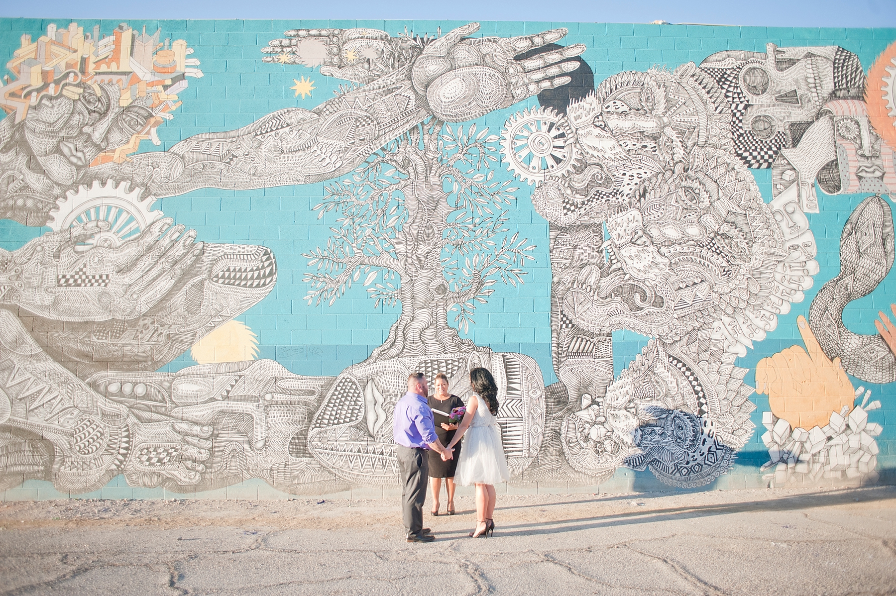 Location: Downtown Las Vegas | Officiant: Peachy Keen Unions