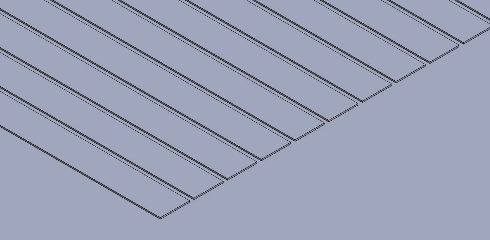 200um wide x 30um spacing x 10um tall - 18 mm diameter stamps