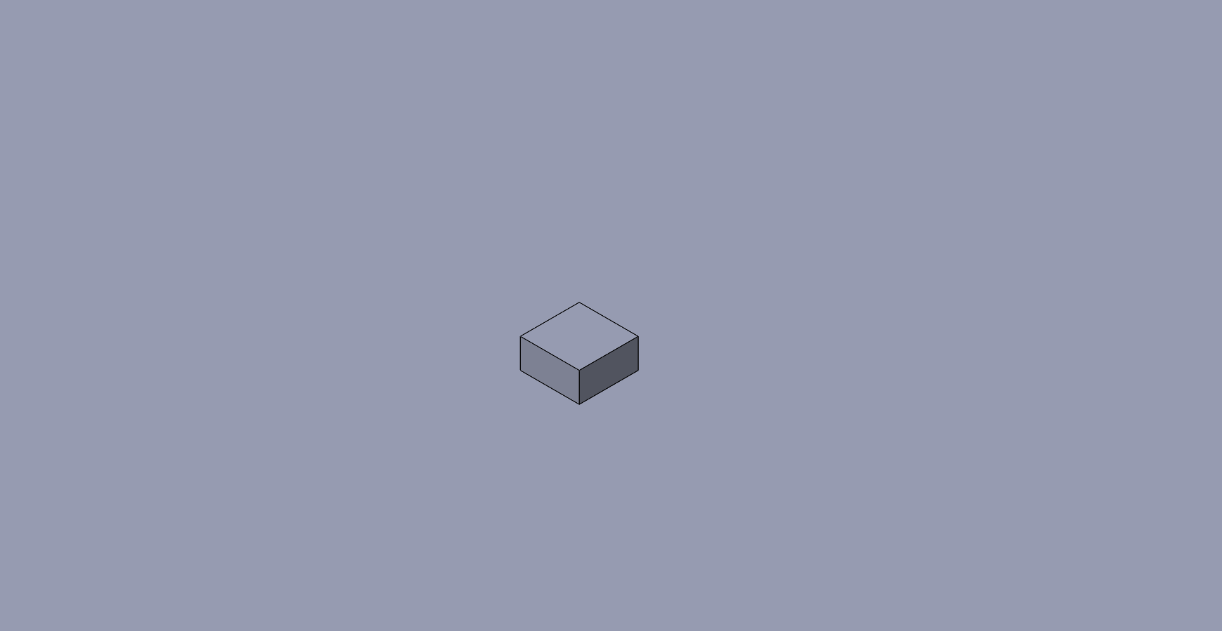 100um Wide Square Single Structure