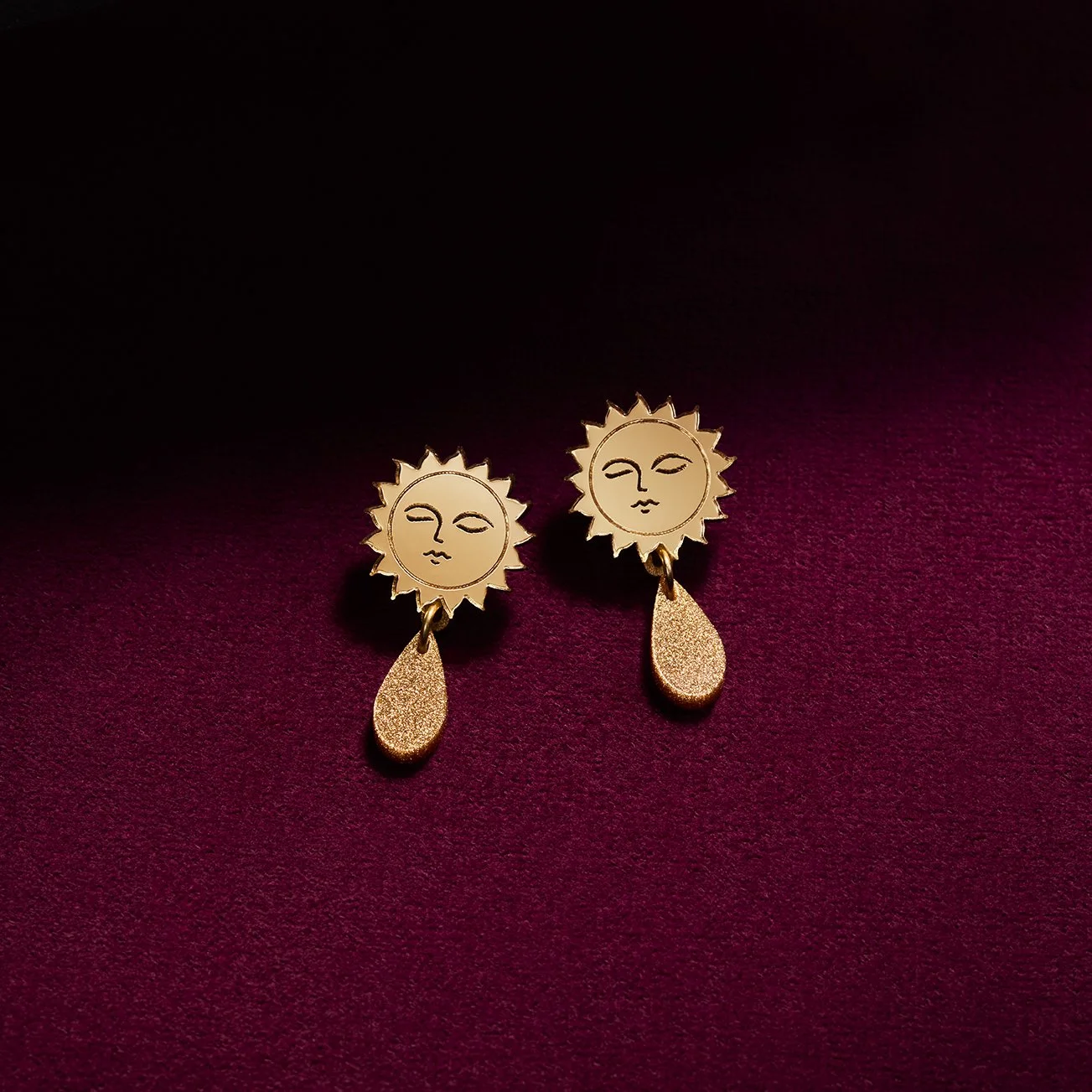 Tired Sun Earrings