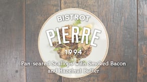 BP Xmas 2019 Recipes - Pan-seared Scallops with Smoked Bacon and Hazelnut Butter v1