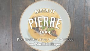 BP Xmas 2019 - Pan-fried Sea Bass, Seared Scallops and Shellfish Bisque v1
