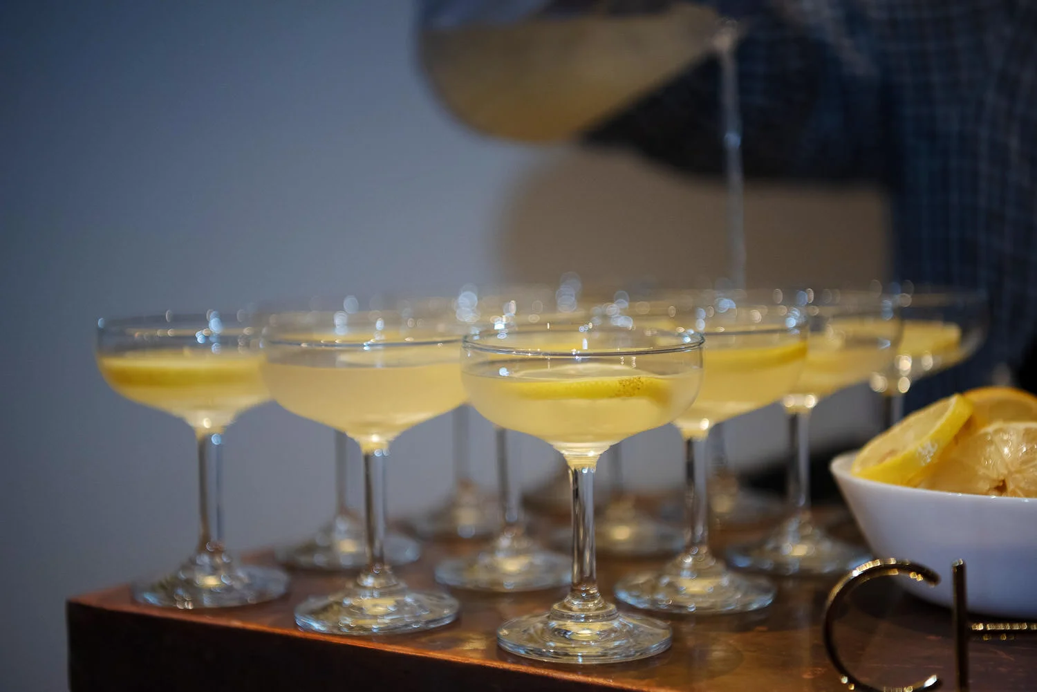  lemon  martinis 