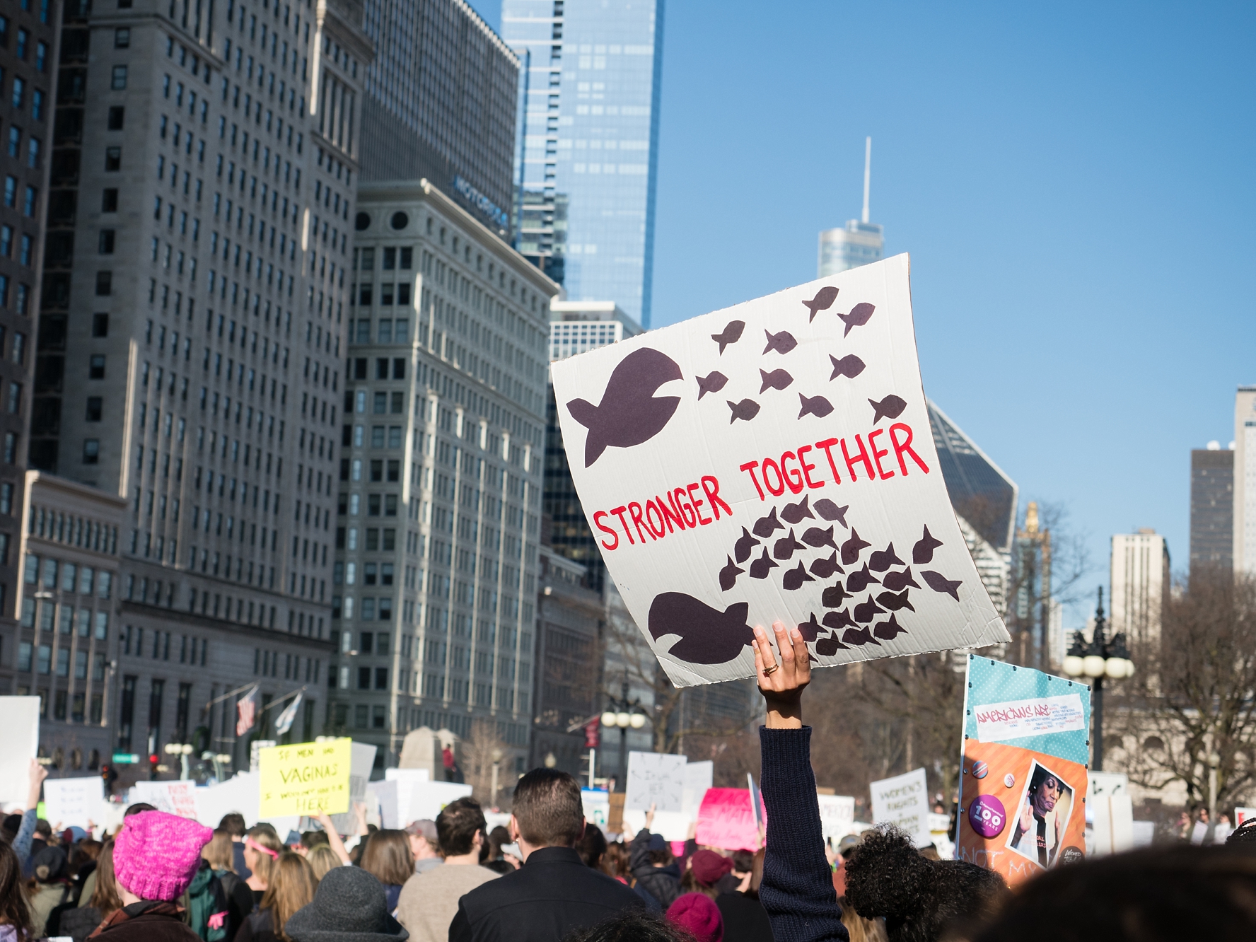 We are stronger together. We are Indivisible