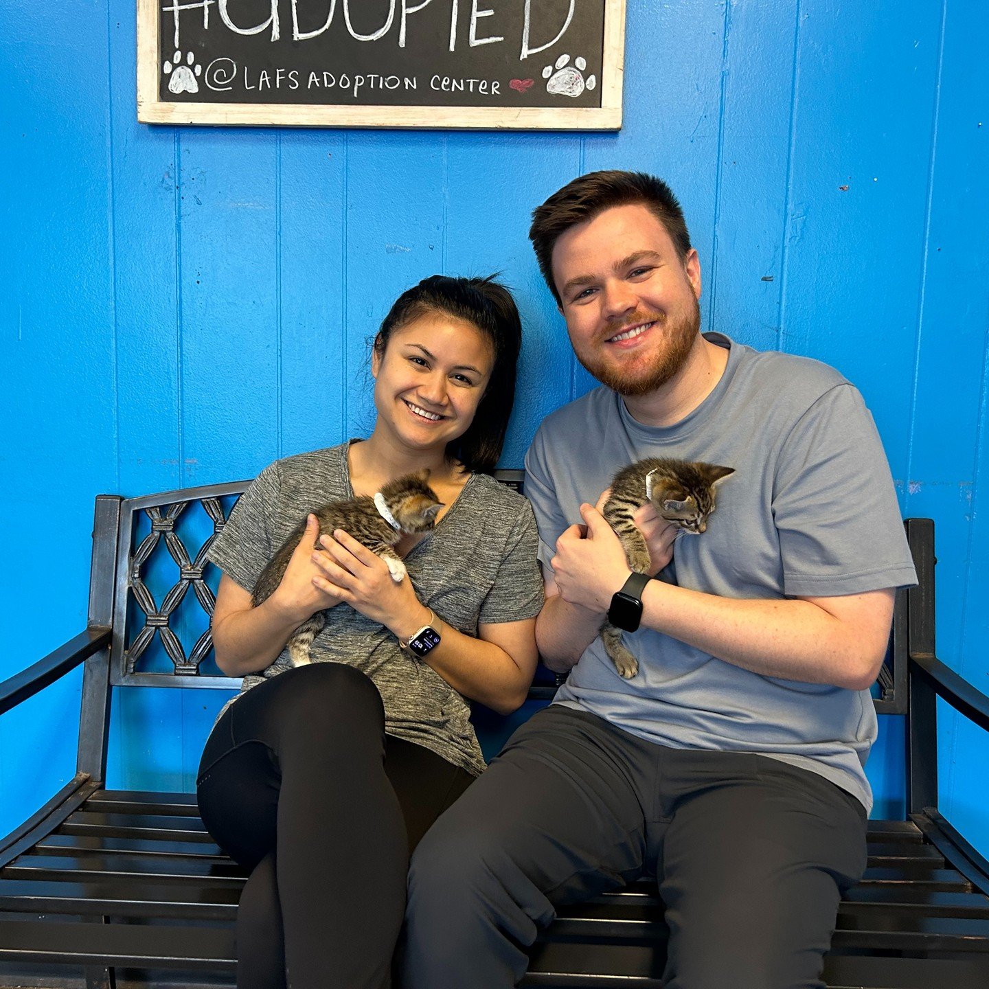 Horchata &amp; Poblano have been #adopted!!