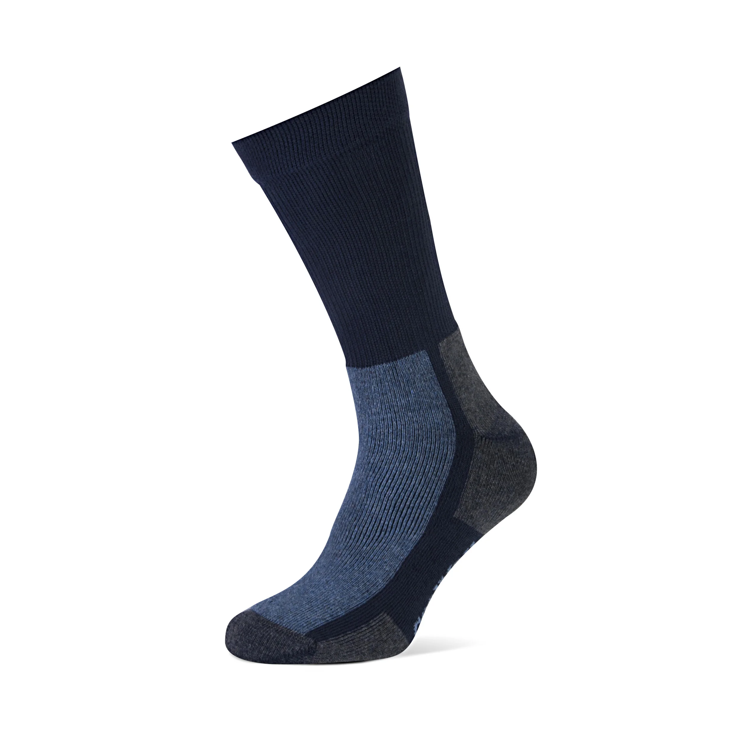 Outdoor • Antipress boord • Gebruik van COOLMAX® zorgt voor verhoogde vochtafvoer • Gebruik van LYCRA® zorgt voor meer comfort • Badstof beschermt hiel en is schokdempend • Speciale teennaad • Badstof beschermt tenen en is schokdempend • Beschikbaar in 2 kleuren