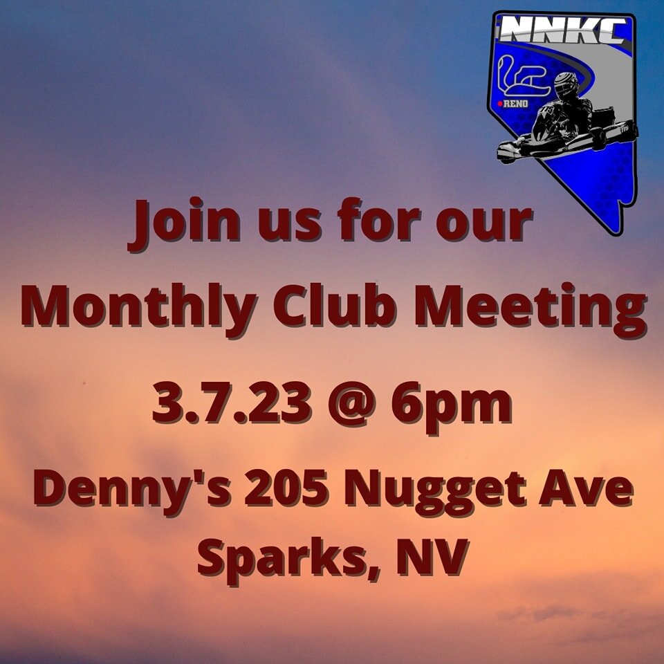 Next club meeting coming up is on March 3, 2023 6pm at Denny's on Nugget Ave. 
If you can't make it, members have been emailed the zoom link.  If you would like to join the meeting via zoom and don't have the link, just email the club nnkc.reno@gmail