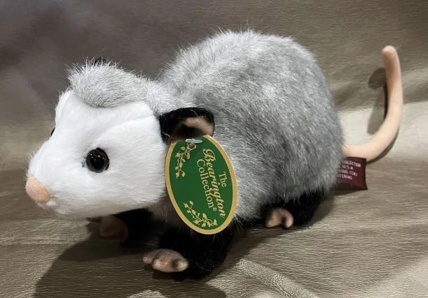 stuffed possum toy
