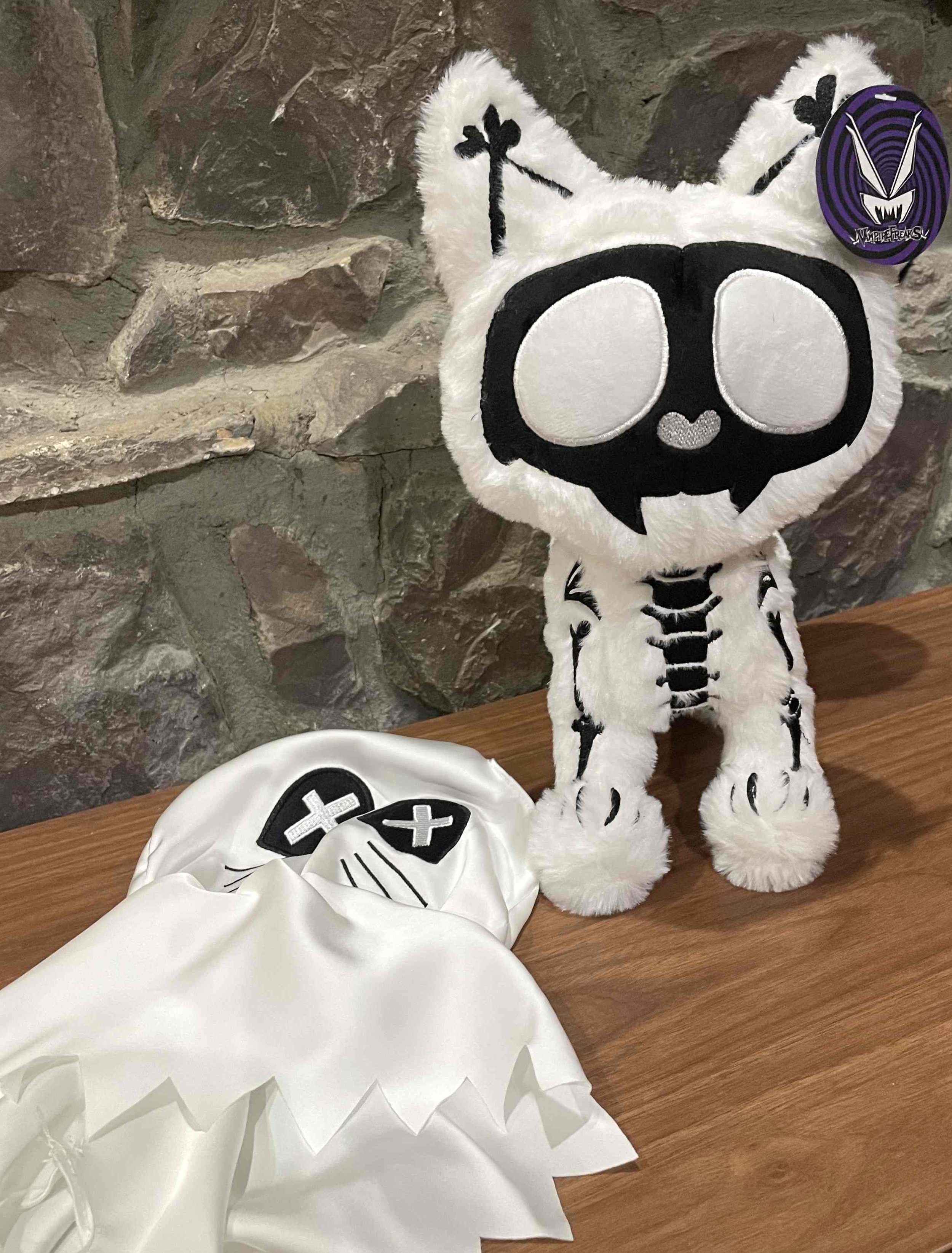 スカルキャット ぬいぐるみ Cryptids, Monsters and Skeleanimals