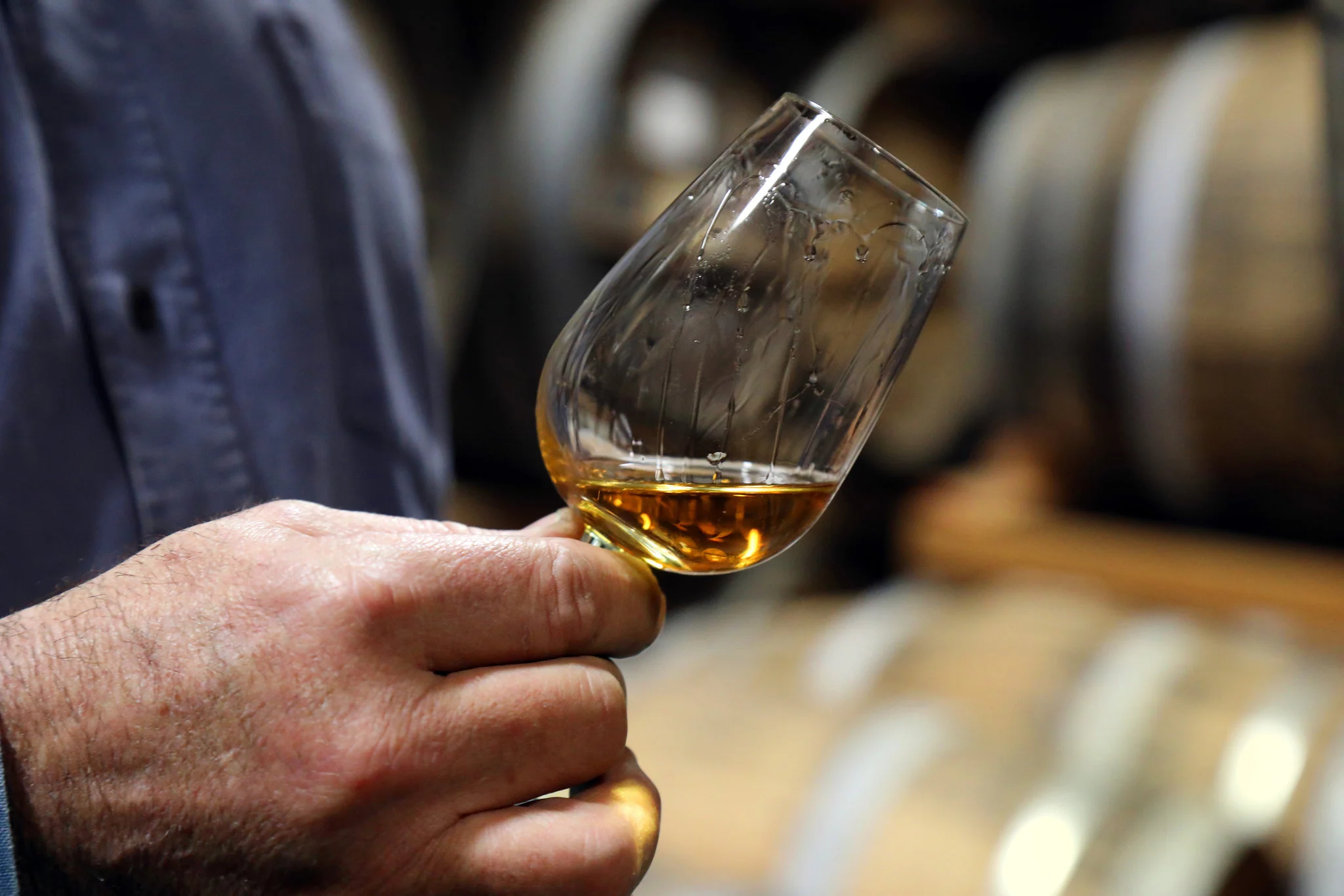 Daniel Farber, owner of Osocalis Distillery in Soquel, Calif., with a glass of brandy. He is one of many distillers betting that brandy will be the next big brown liquor.CreditJim Wilson/The New York Times