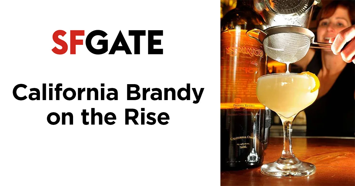 California Brandy on the Rise