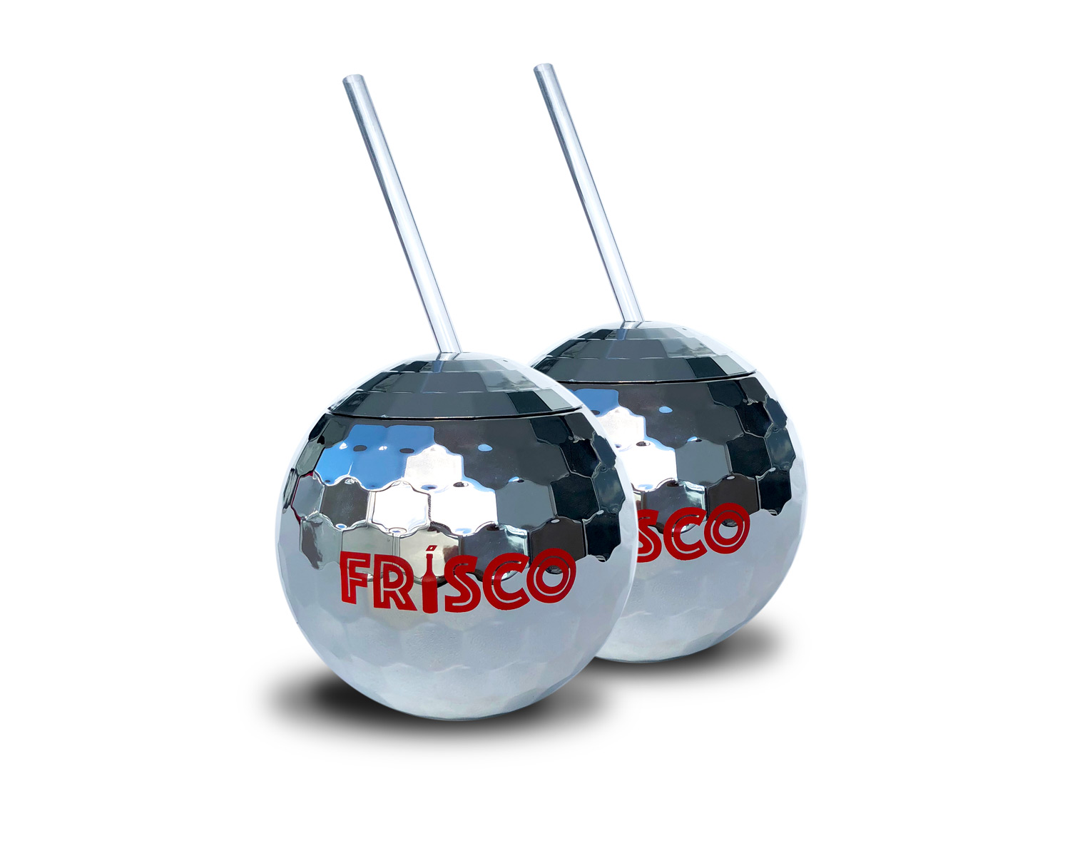 2 Frísco Disco Tumblers 